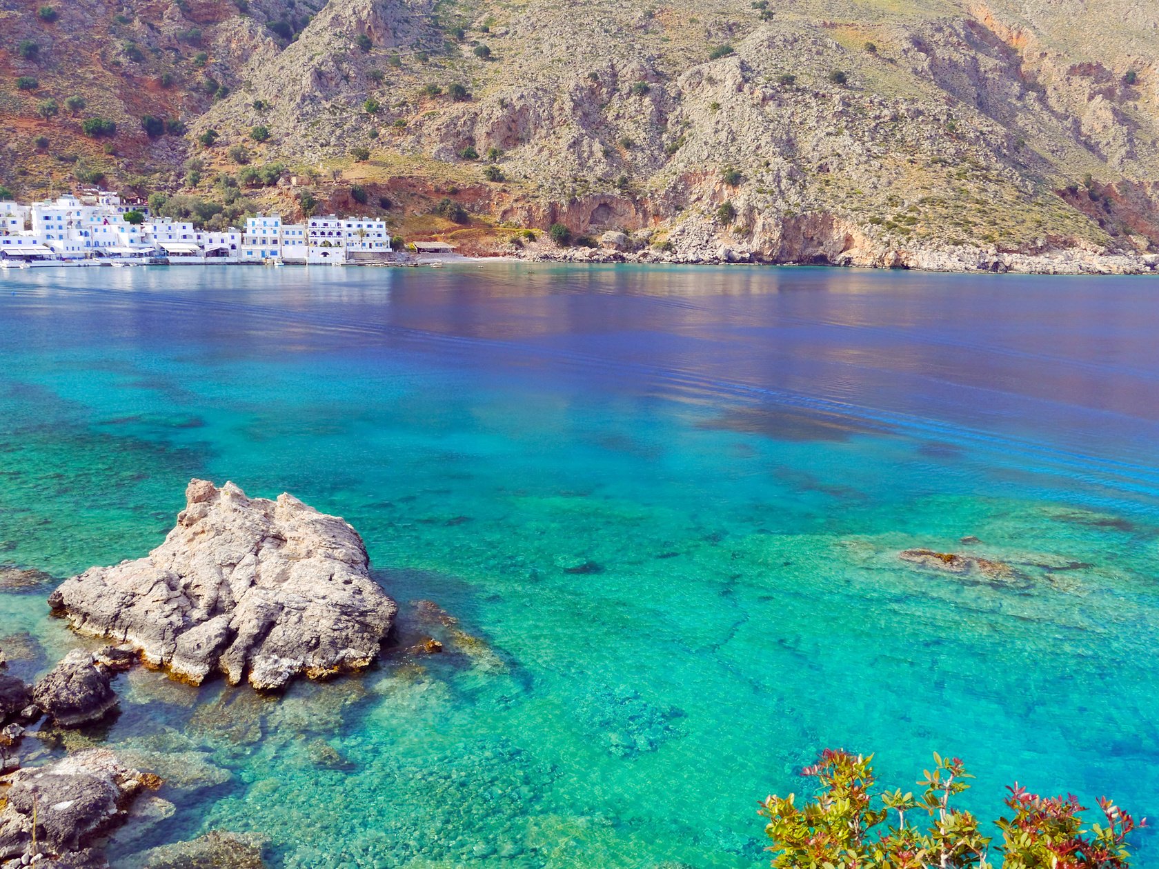 Sea near Loutro